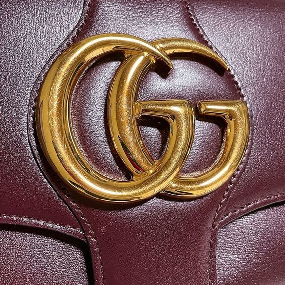 Gucci GG Marmont Small Shoulder Bag Red - Picture 4 of 7